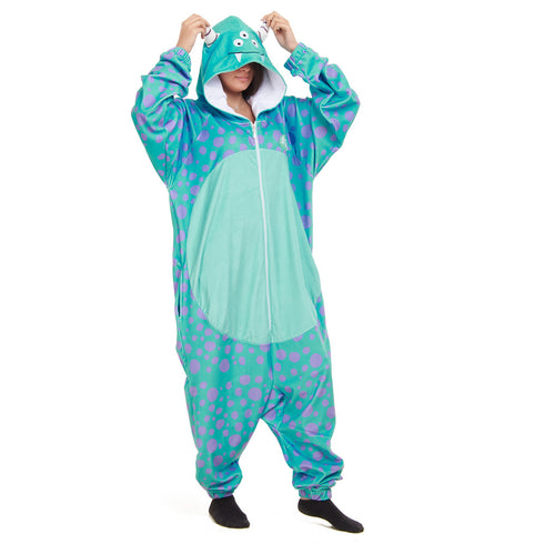 Snuggs Blanket Animal Onesie Monster